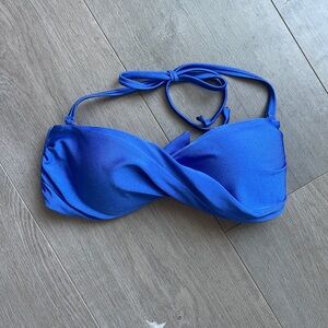 La Vie En Rose Twist Bandeau Top Removable Straps XS